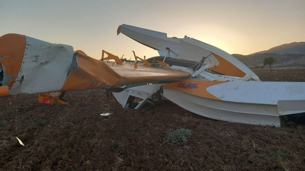 Aereo addetto all'addestramento dei vigili del fuoco si schianta a Muğla