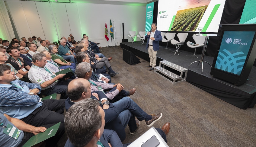 Strategische Projekte für die Agrarindustrie von Santa Catarina wurden während des Seminars für ländliche Führungskräfte vorgestellt