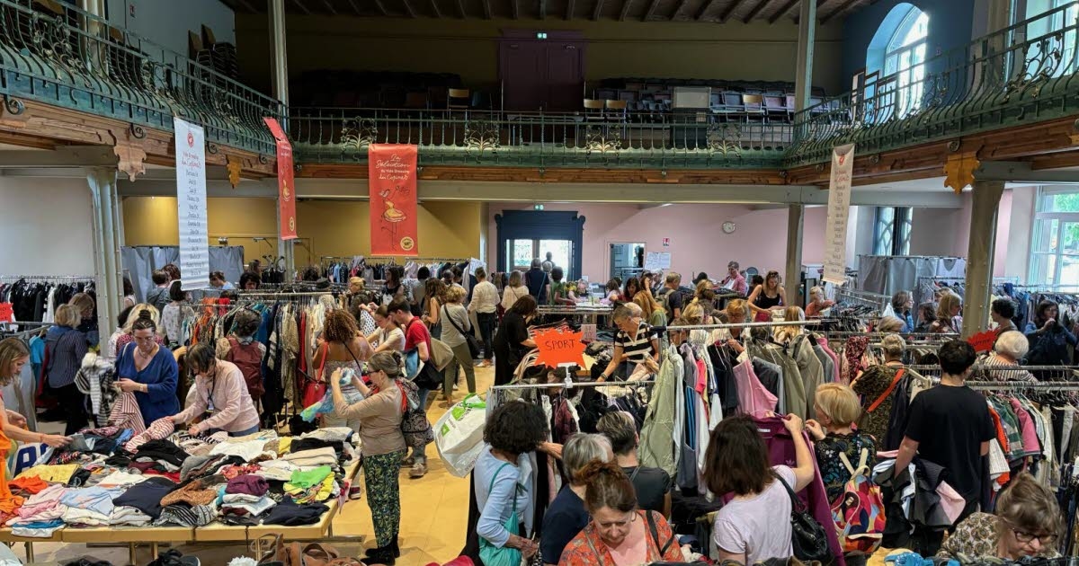 Mulhouse. Vide-dressing des copines'in 14. edisyonu 11 ve 12 Ekim tarihlerinde gerçekleşecek.