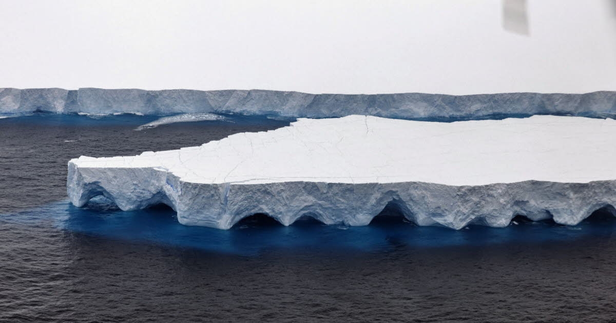 Clima. Más grande que Luxemburgo: Cómo un iceberg de 39 años vive sus últimos días.