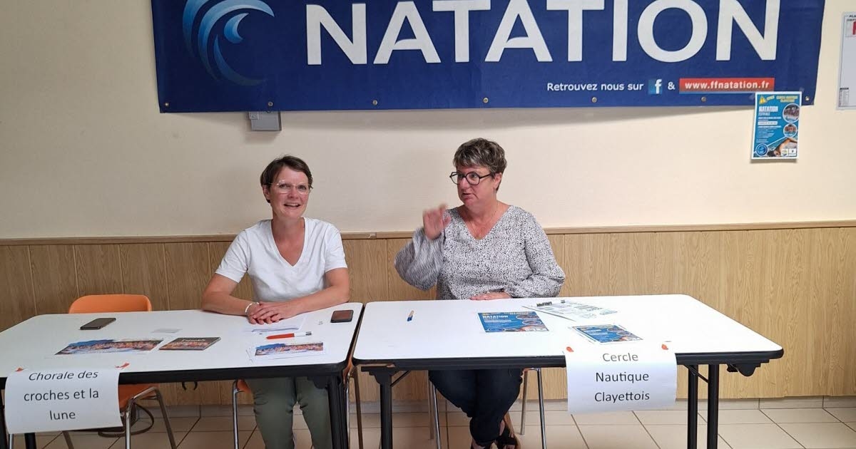 La Clayette. Fórum de Associações: Christelle Ragueneau relança o Cercle nautique claytteis