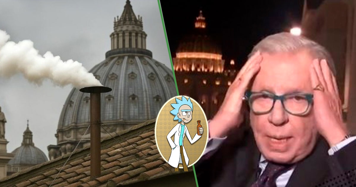 López-Dóriga beweert dat hij nergens witte rook heeft gezien.