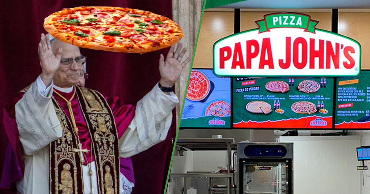 Robert Prevost recula y cambia su nombre a “Papa Johns”