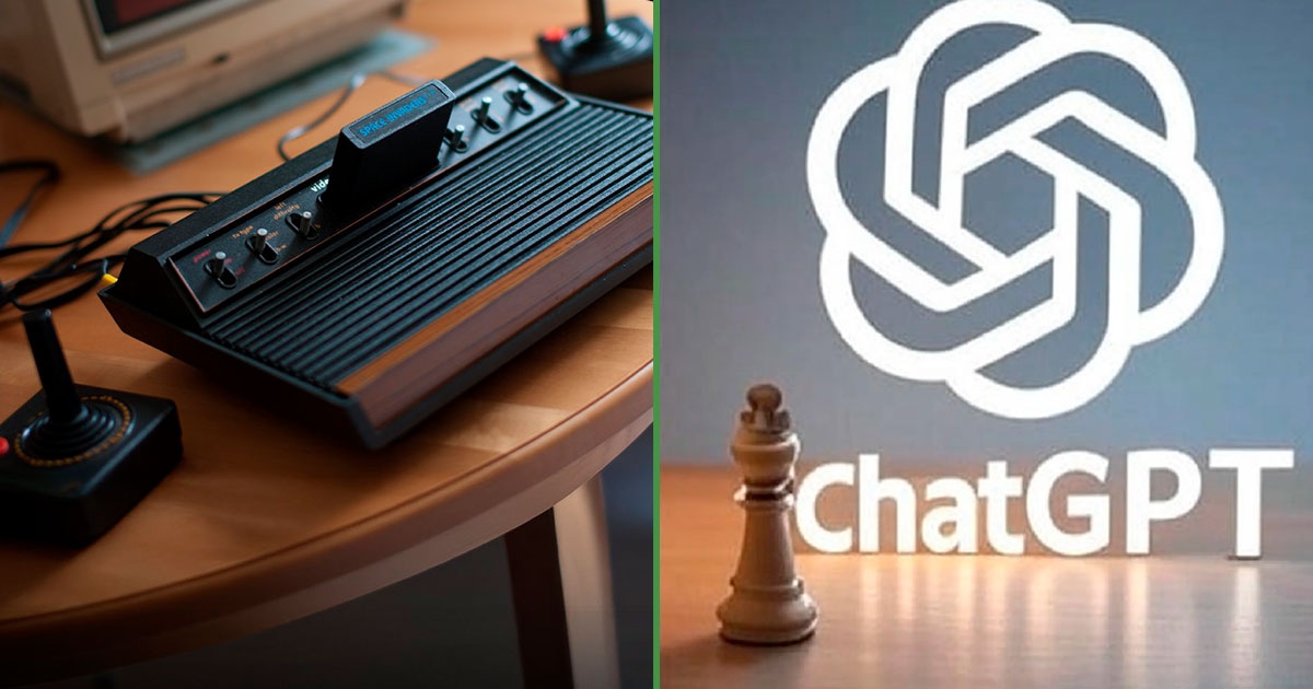 ¿No que muy acá? Consola de 1977 vence a ChatGPT en partida de ajedrez