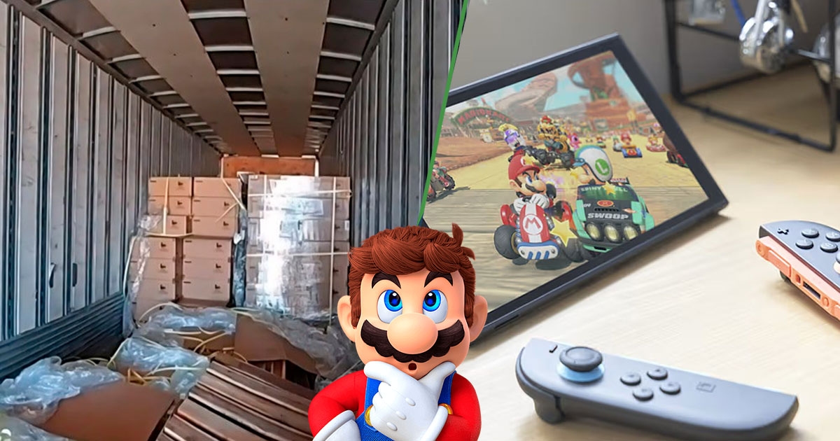 Desaparecen 3 mil consolas Switch 2 de un camión y a ver si no aparecen al rato en Marketplace