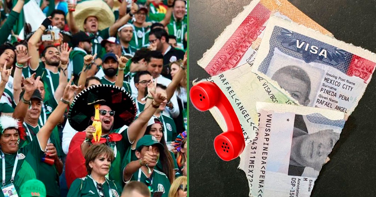 Personas que apoyen a México en la Copa de Oro podrían perder su Visa