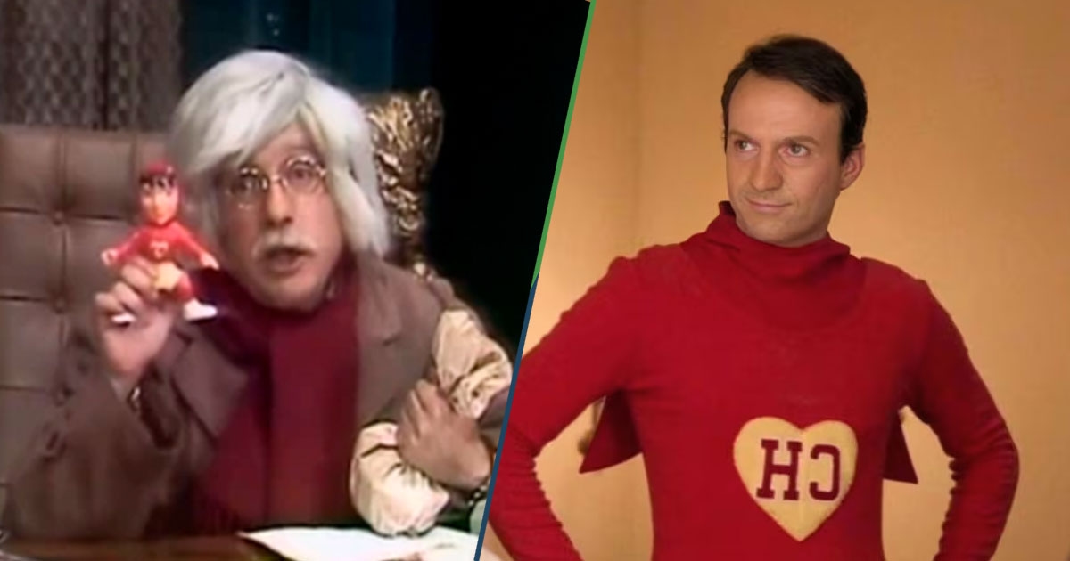 The ending of Chespirito does not clarify whether Chapulín was the same as Dr. Chapatín.