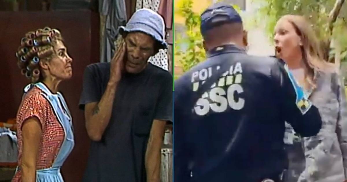 Mulher que ofendeu policial será dublê de "Dona Florinda" na segunda temporada de Chespirito