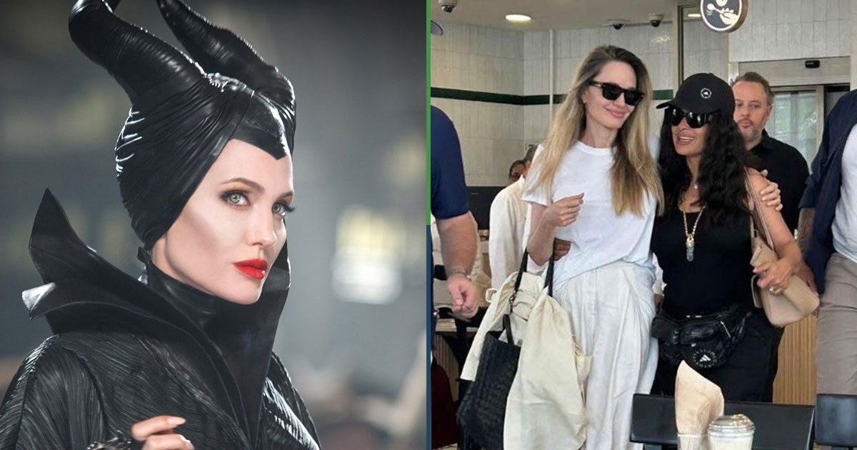 Angelina Jolie orders a coffee in Veracruz and ends up casting for Televisa's upcoming soap opera.