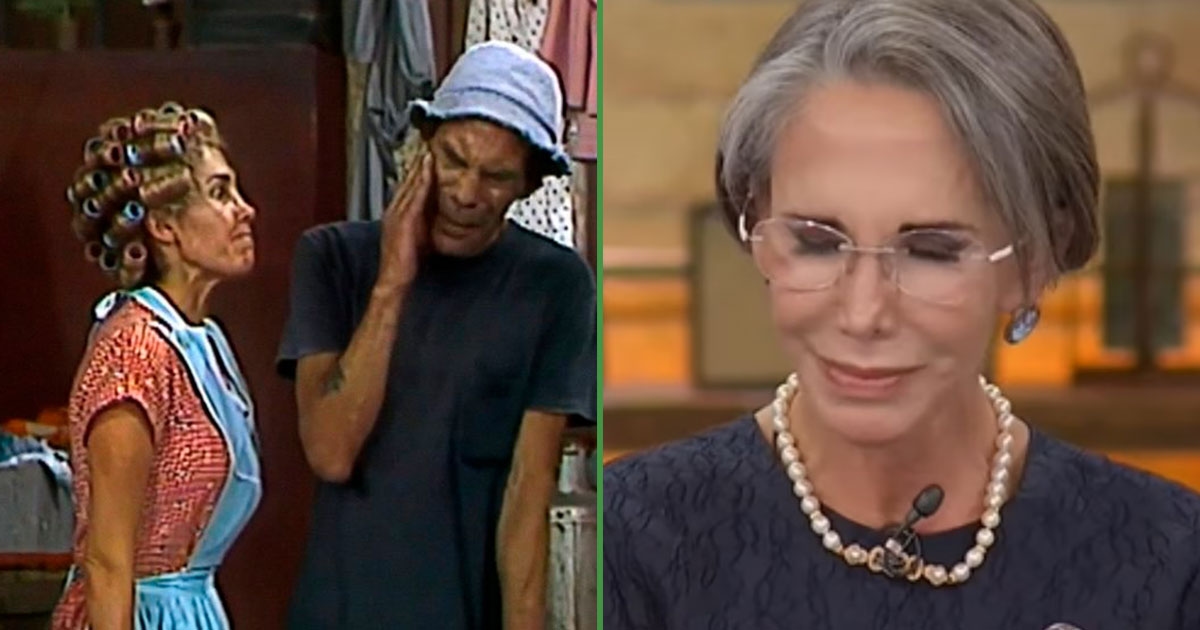 Florinda Meza nega ter dado um tapa em Don Ramón