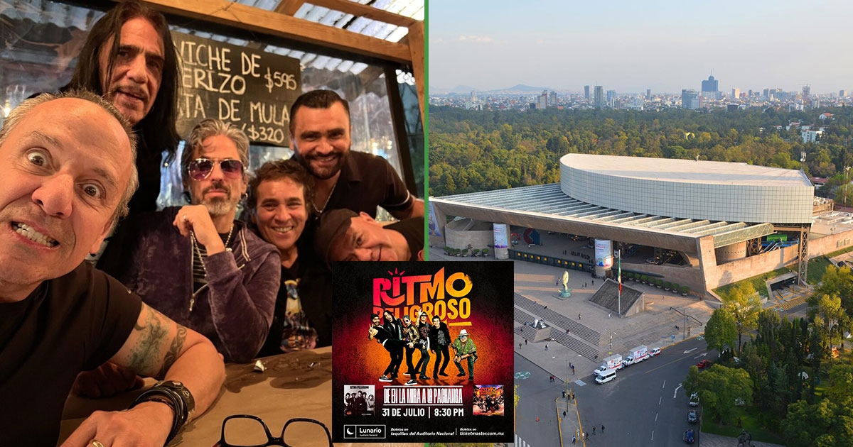 We have a great Ritmo Peligroso concert coming up at the Lunario of the National Auditorium.