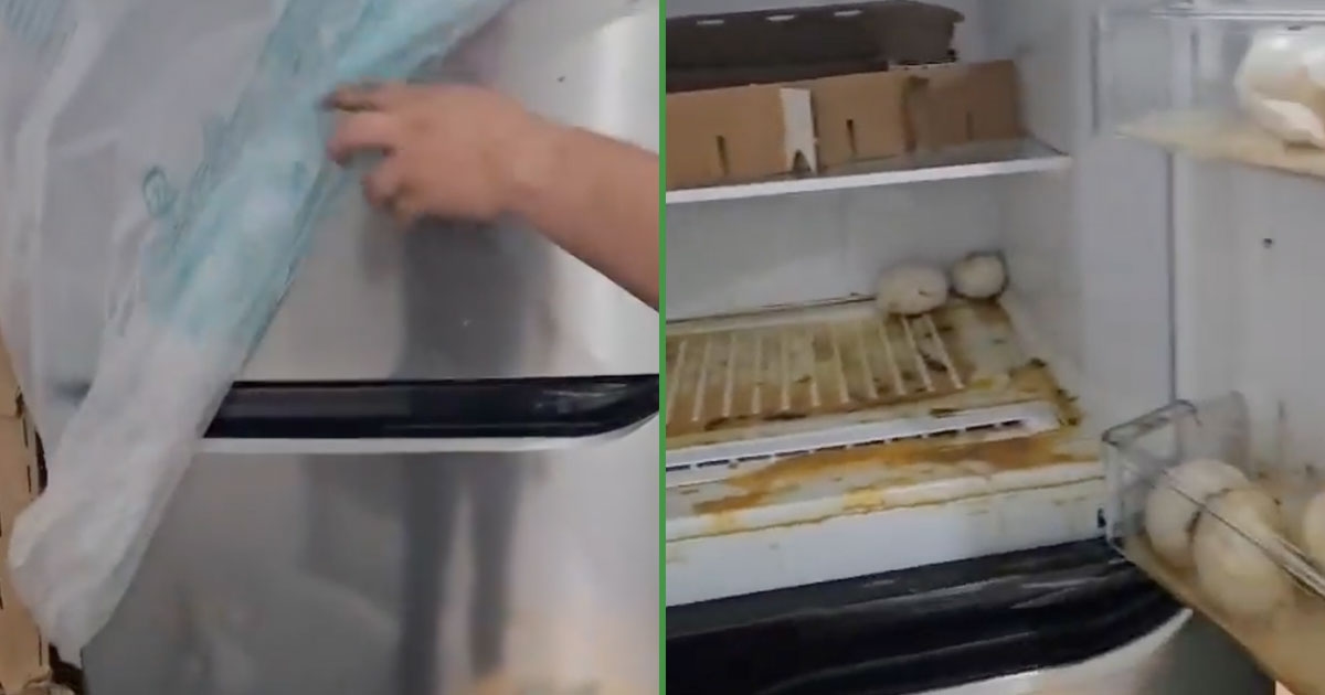 No café da manhã: Liverpool entrega uma nova geladeira com ovos podres dentro