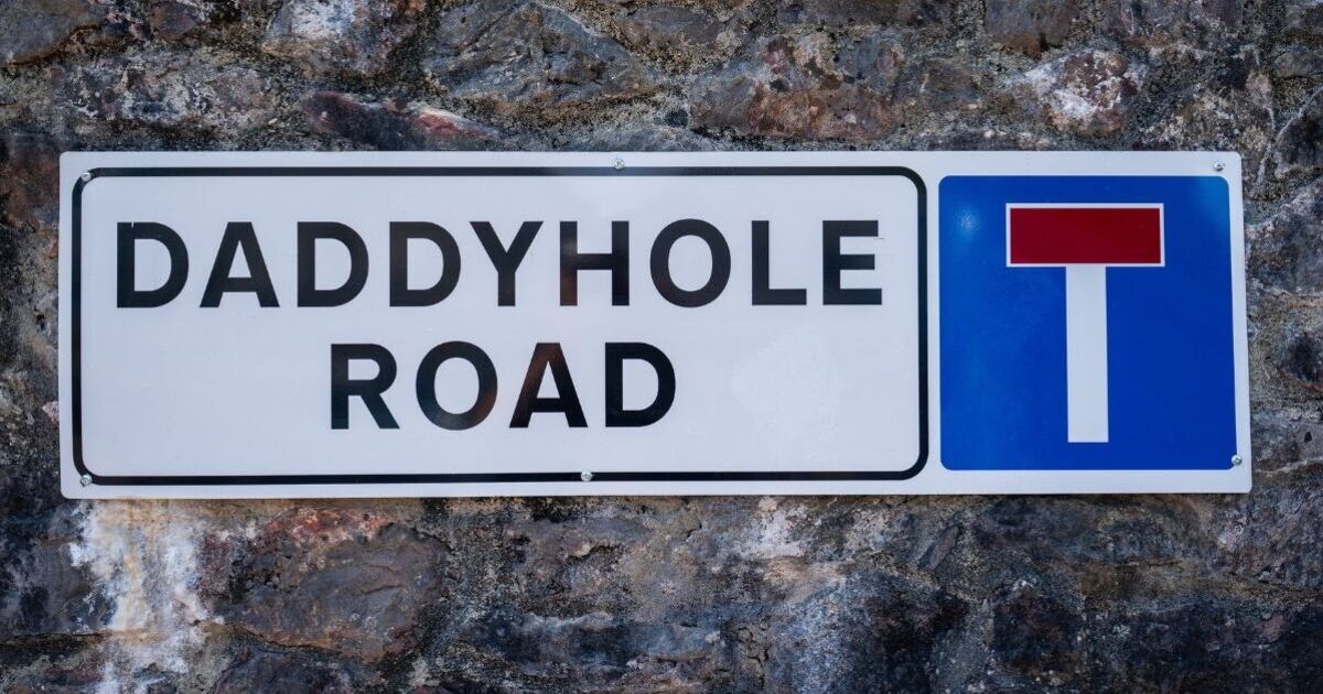 Fury on UK street as yobs keep stealing road sign because of 'rude' name