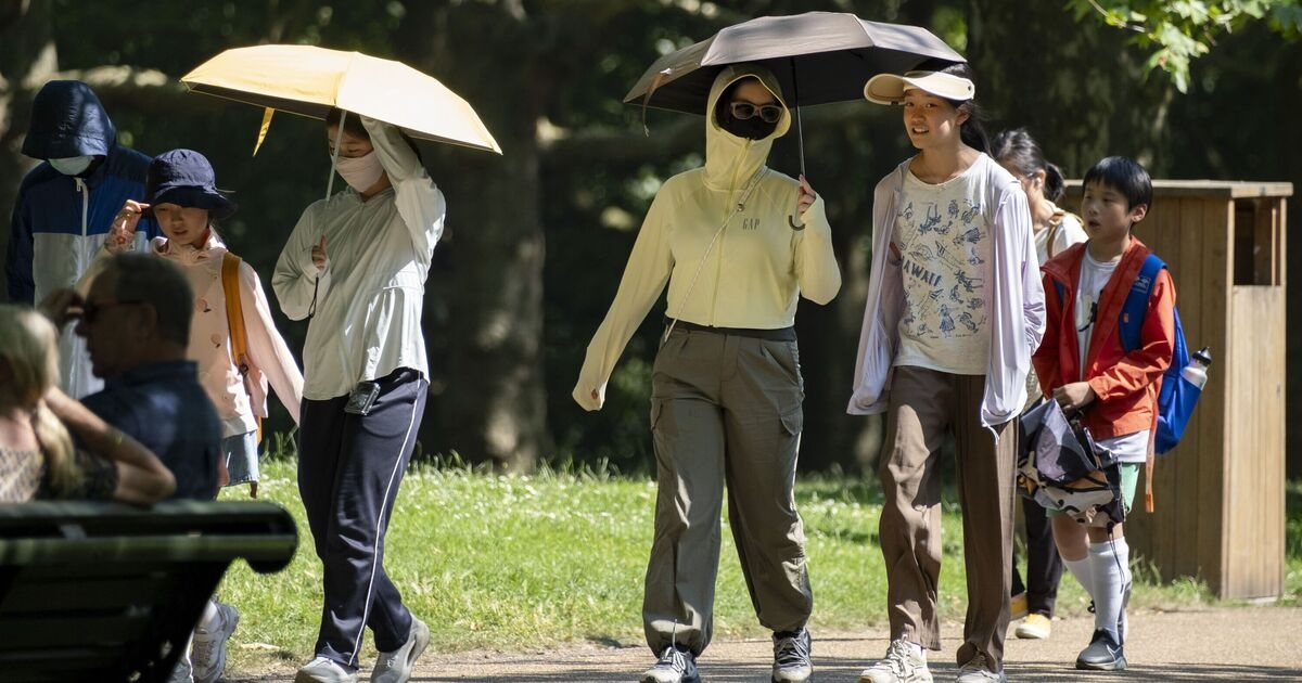 Alerta de onda de calor rara em Amber emitido para toda a Inglaterra enquanto o Reino Unido se prepara para um calor escaldante fatal