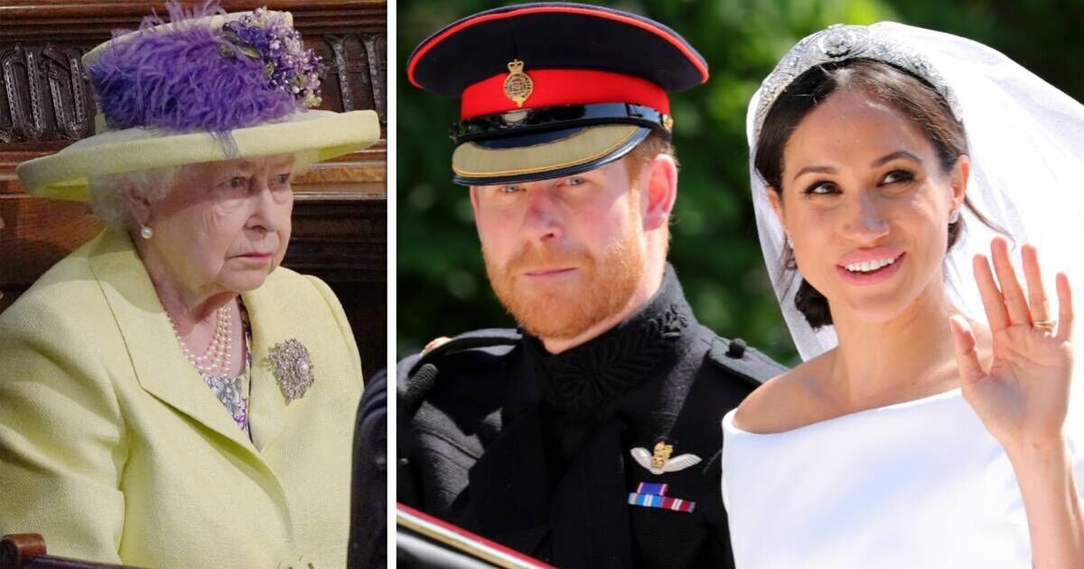 Late Queen's cutting 8-word comment after Prince Harry and Meghan Markle's wedding