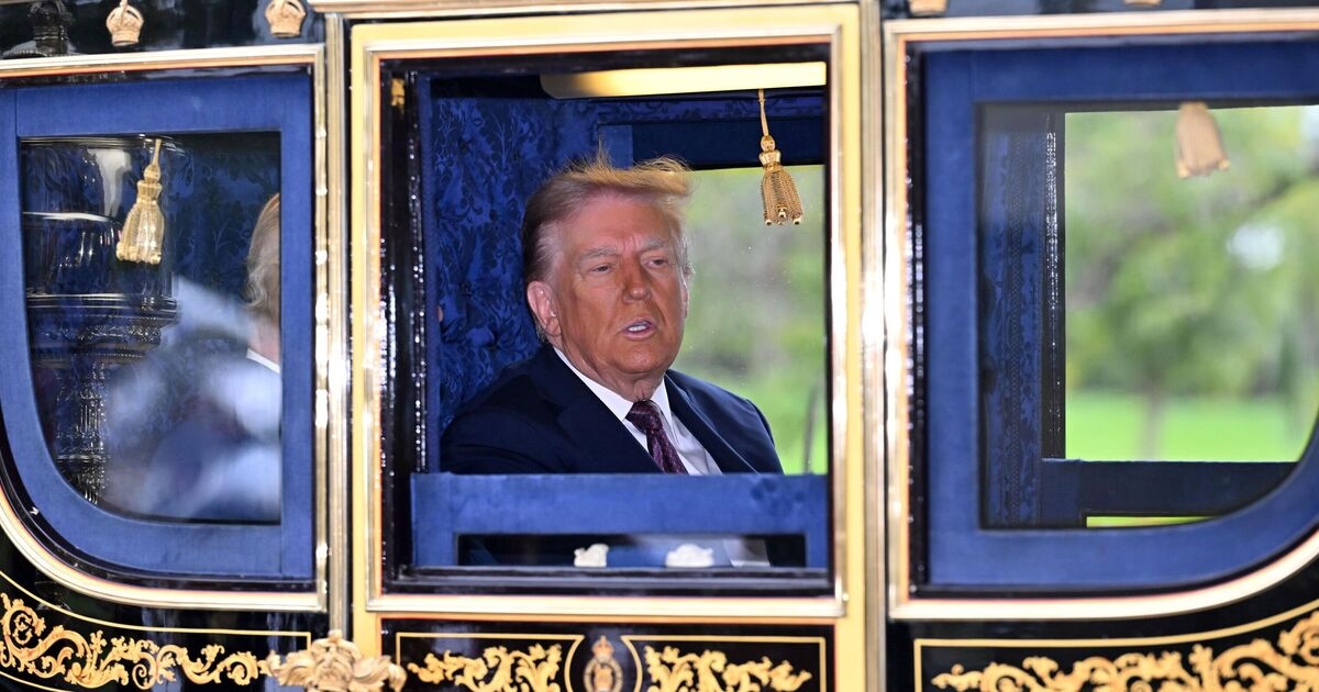 Royal Family LIVE: Donald Trump's carriage ride mocked as 'embarrassing'