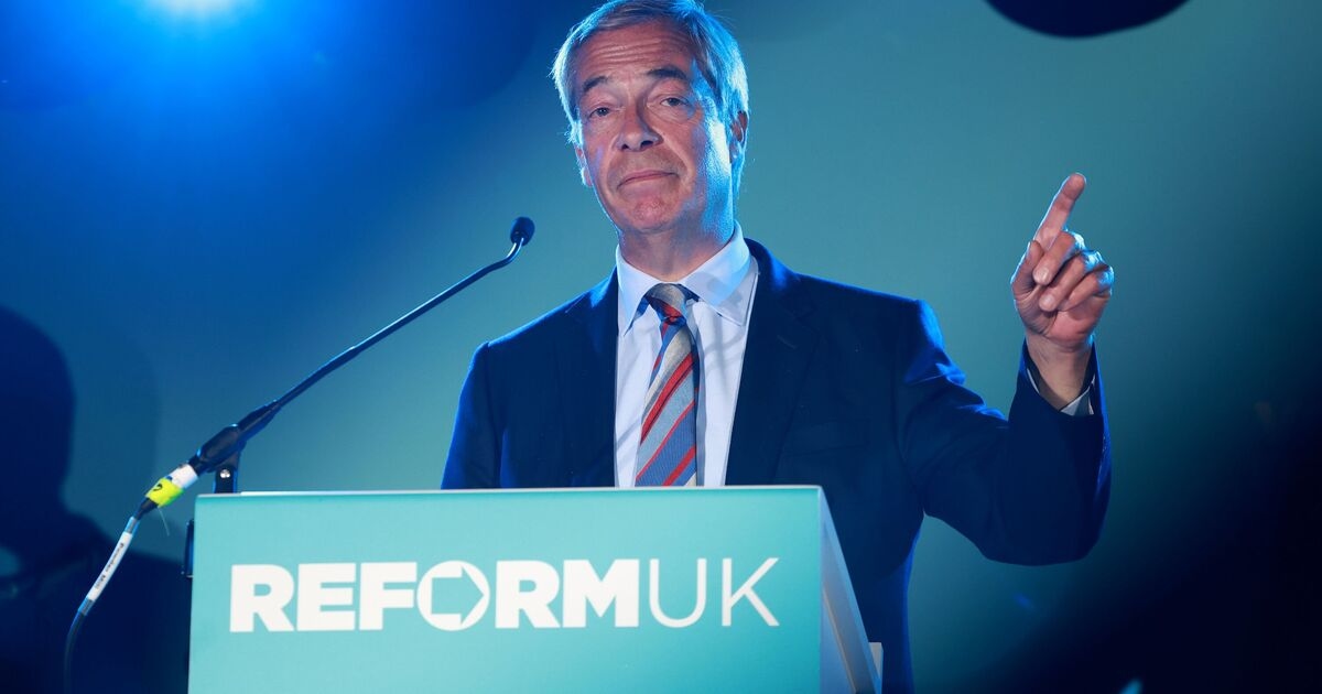 Nigel Farage'ın Reform UK devralmasında Keir Starmer'ı devirmek için 'sihirli sayısı' ortaya çıktı