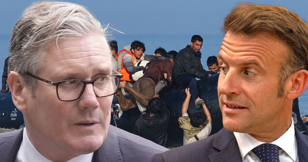 Macron blames Starmer for Migrant crisis - UK is 'El Dorado' where it's easy to work
