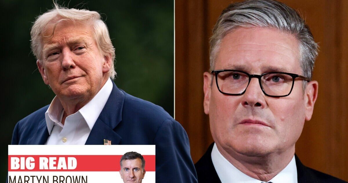 La gran división de Donald Trump con Keir Starmer y el Reino Unido al descubierto