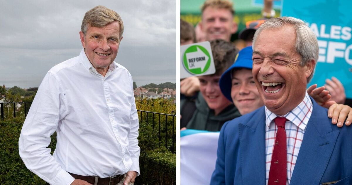Były konserwatysta o Nigelu Farage'u w Walii: „To był po prostu cud”