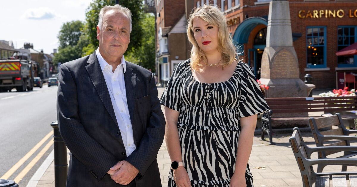 The dad and daughter who have stopped hotel in their UK town taking in more migrants
