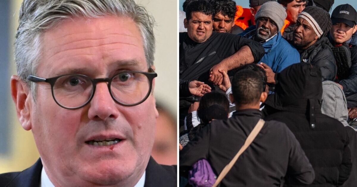 Keir Starmer podejmuje desperacką decyzję o migracji, ponieważ przeprawy łodzią niszczą dotychczasowe rekordy