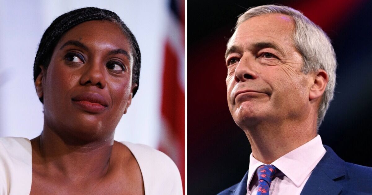 O apelido brutal de Nigel Farage para Kemi Badenoch revelado