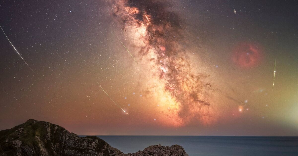 Incredible image of Perseid meteor shower captured by Dorset photographer