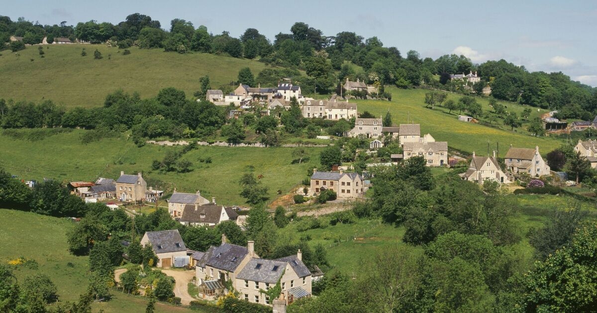 'Delightful' market town with pretty cottages, country market and 'breathtaking views'