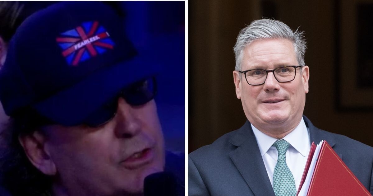 Moment GB News audience member explodes at Keir Starmer in migrant row
