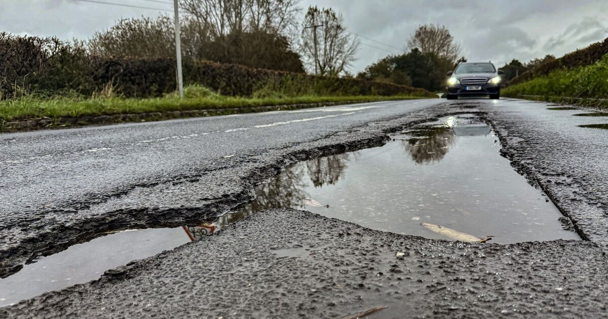 Se revelan los peores consejos del Reino Unido en cuanto a baches; algunos "no se han arreglado en 18 años"