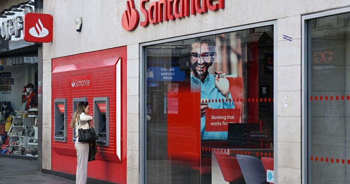 Santander verkürzt nächste Woche die Öffnungszeiten von 36 Filialen – vollständige Liste