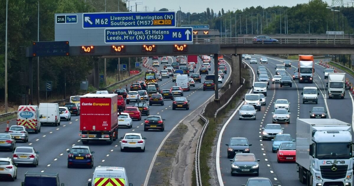 The motorway lane most likely to cause you trouble – it's not what you think