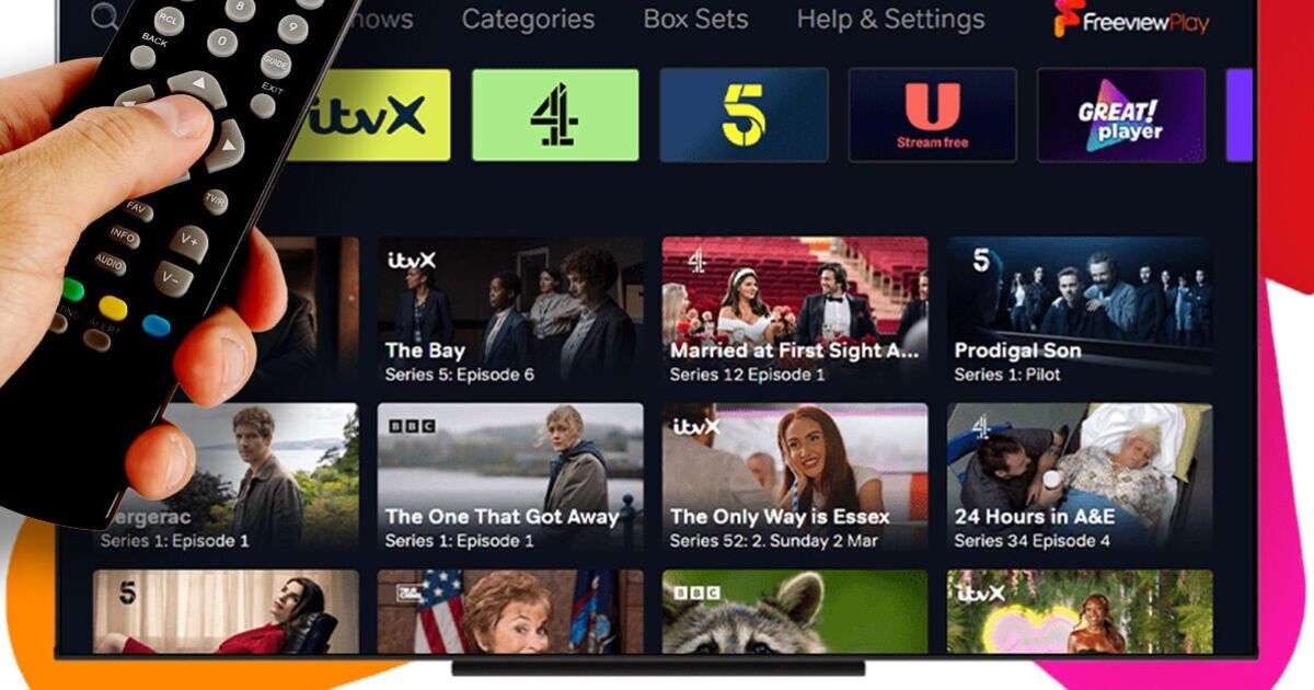 Se insta a todos los que tienen Freeview a que revisen su televisor ahora o se perderán el nuevo canal.