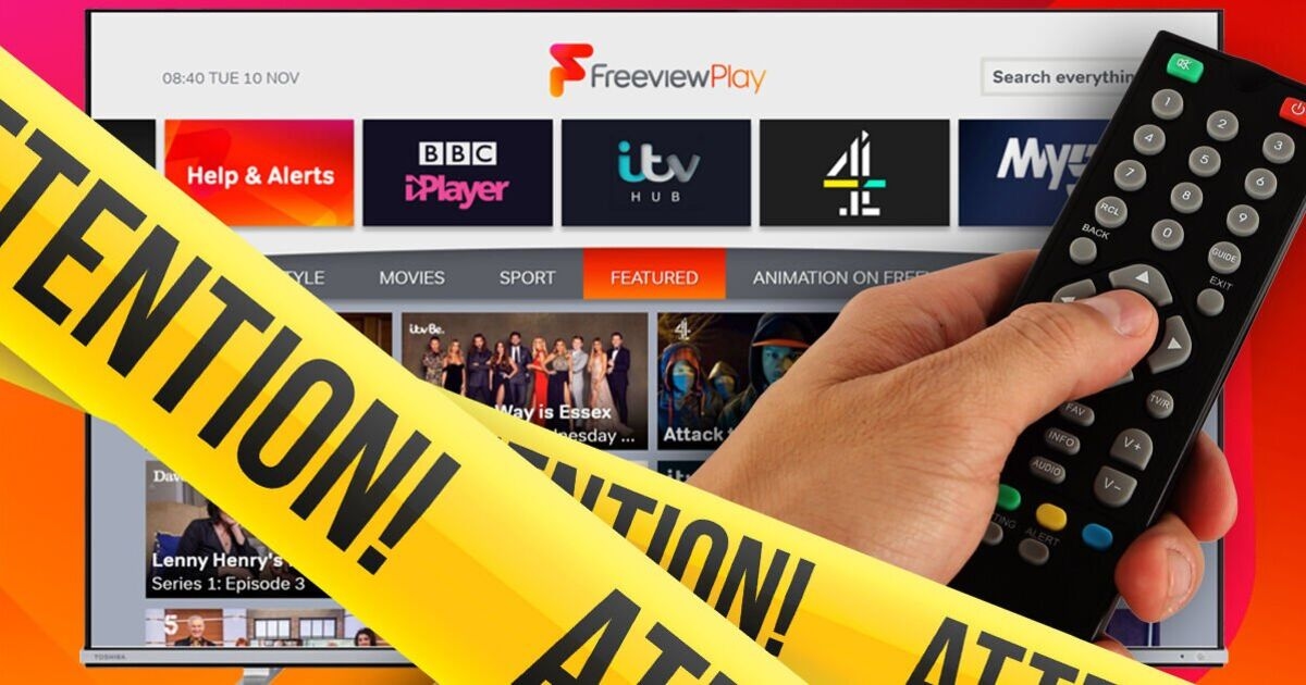 Freeview confirma que algunos usuarios del Reino Unido se enfrentan al bloqueo de un popular canal de televisión. ¿Está usted afectado?