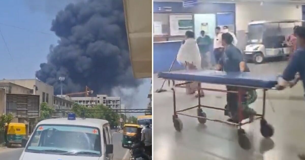India plane crash LIVE: UK-bound Air India 171 jet crashes in Ahmedabad