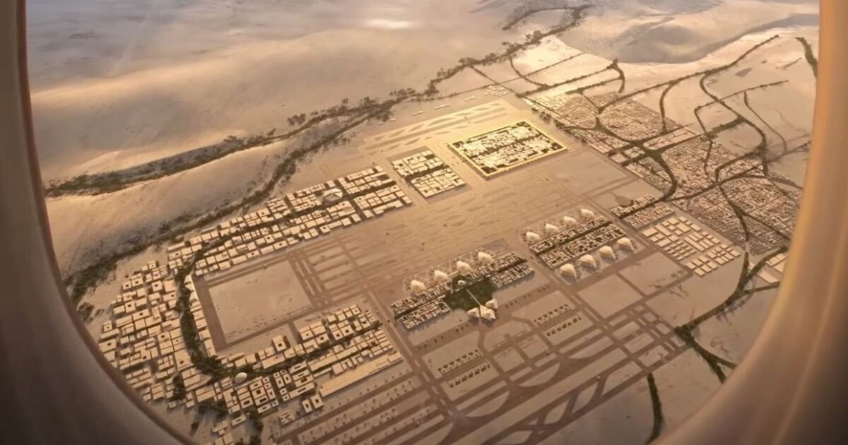 The incredible new £22bn world's biggest airport with 6 runways and 120m passengers a year