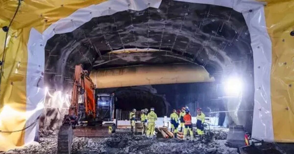 The world's deepest tunnel costing £1.7bn where cars will drive for 16 miles beneath sea