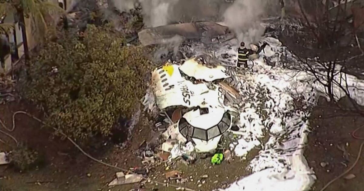 Chilling final words of pilot and co-pilot before horror plane crash