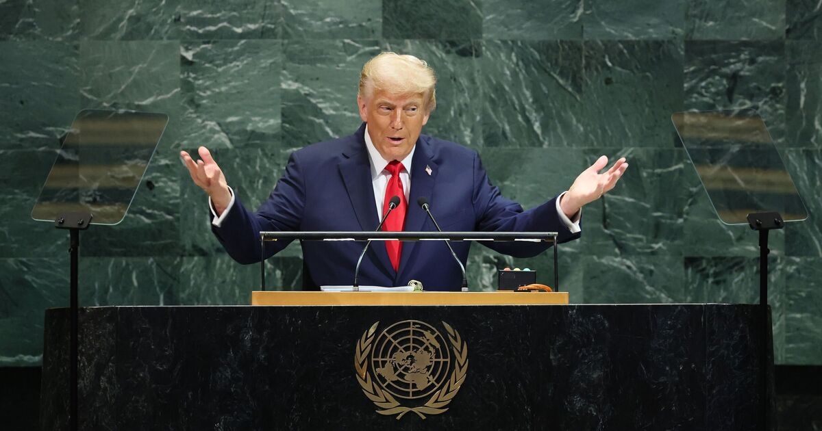 Donald Trump, furioso, acusa a la ONU de "triple sabotaje" en un discurso extraordinario
