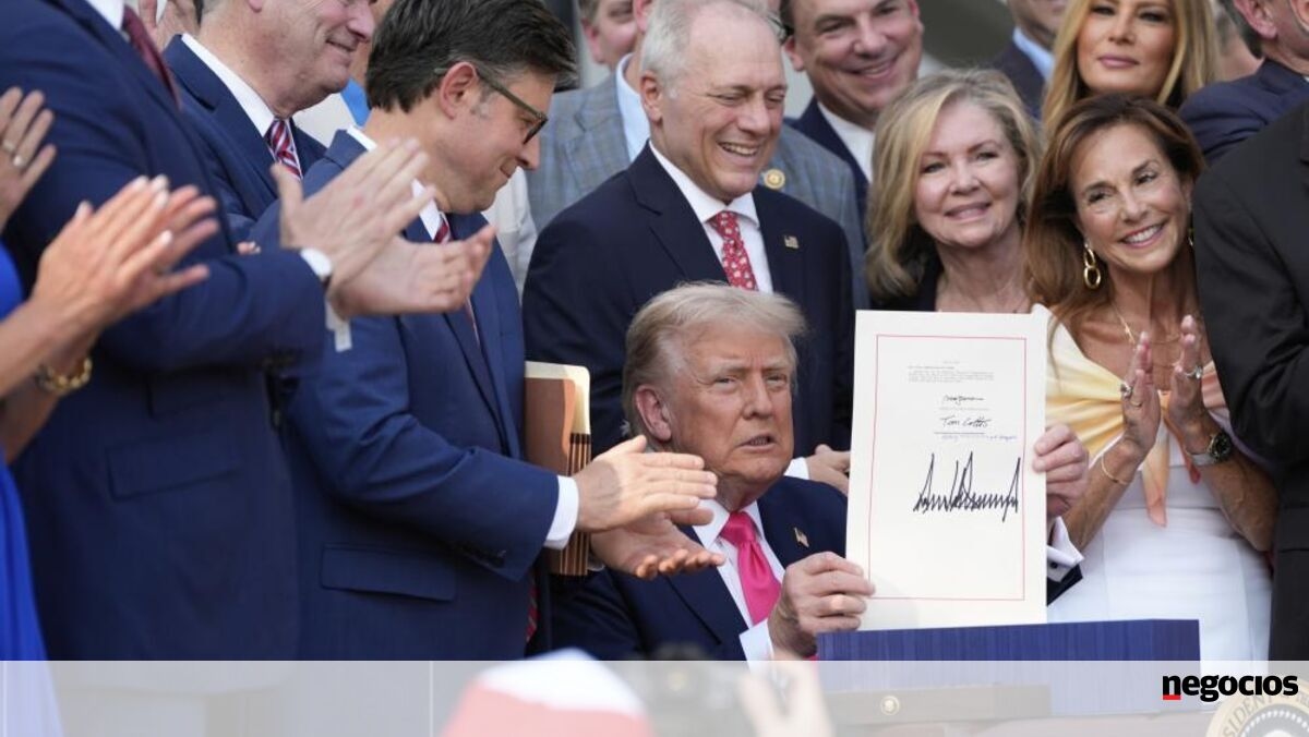 Mega budget plan was enacted by Trump
