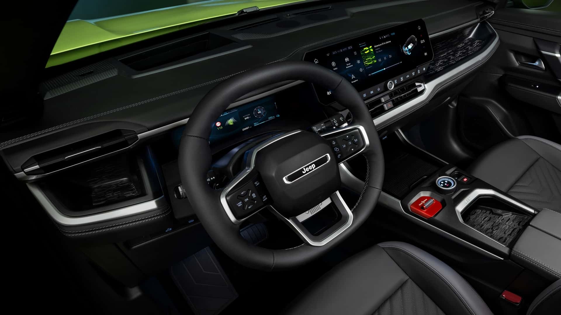 Jeep Compass (2025): 3. neslin iç mekanı detaylıca