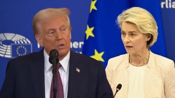 Trump'ın İskoçya'da von der Leyen ile görüşmesi: Canlı video