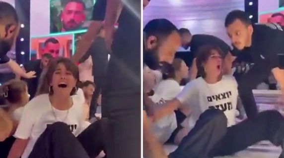 Israeli pro-Pal activists' raid live on Big Brother