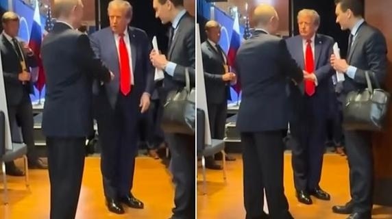 Putin trema accanto a Trump: il ginocchio ribelle