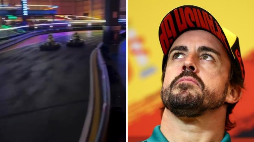 Alonso, les karts et les moqueries de la Juve