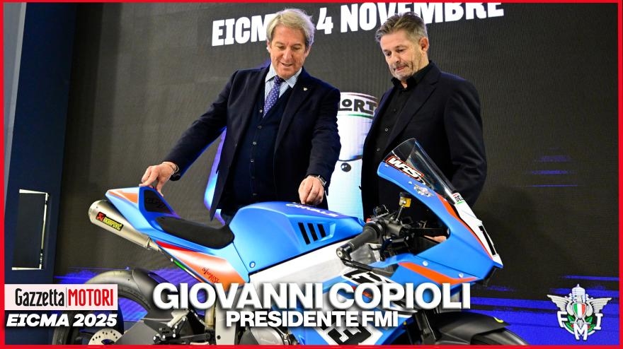 Giovanni Copioli, presidente de la FMI: "El CIV está creciendo, con sorpresas y entretenimiento en la pista. Con el Junior GP, estamos formando a jóvenes talentos."