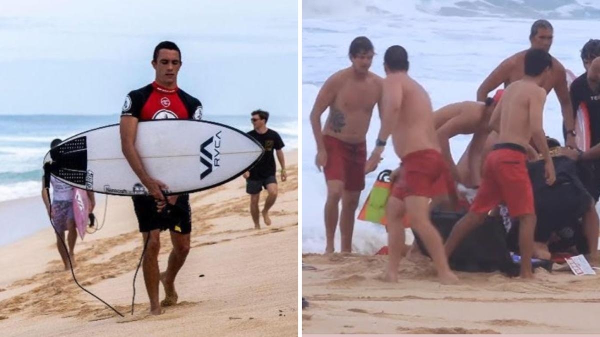 Makai McNamara, el surfista que sobrevive milagrosamente tras ser golpeado por una ola