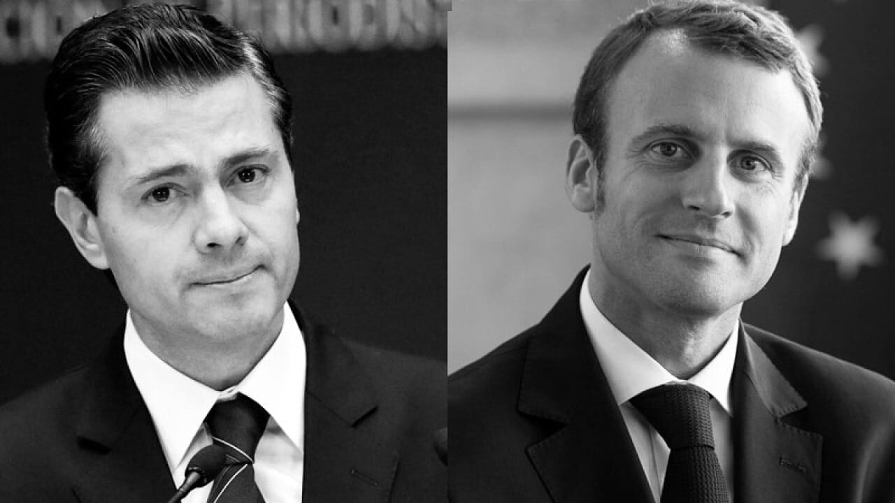 Öffentliche Brüskierungen: Peña Nieto und Macron, unbequeme Ehefrauen auf der Bühne