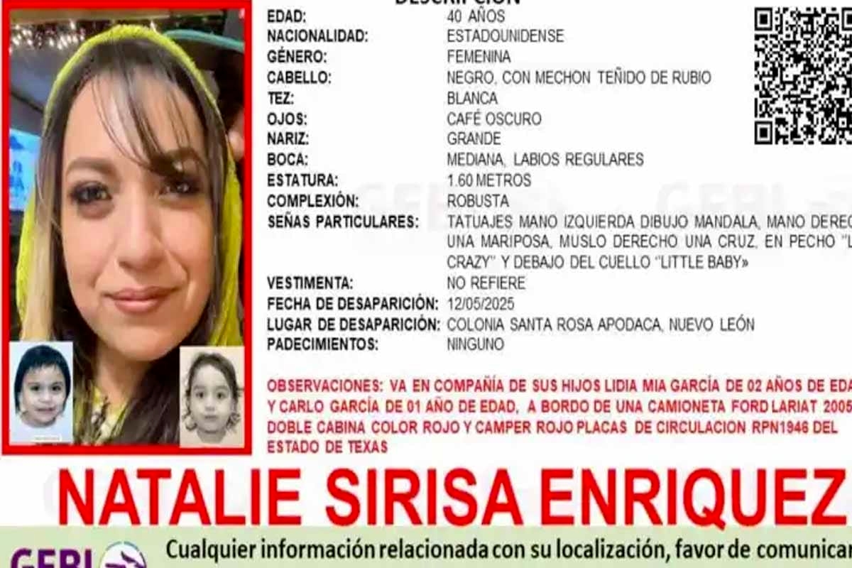 Nuevo León'da alarm: Amerikalı kadın Apodaca'da iki çocuğuyla birlikte kayboldu